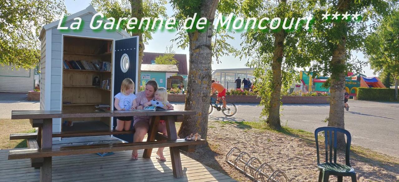 Camping La Garenne De Moncourt Рю Екстер'єр фото