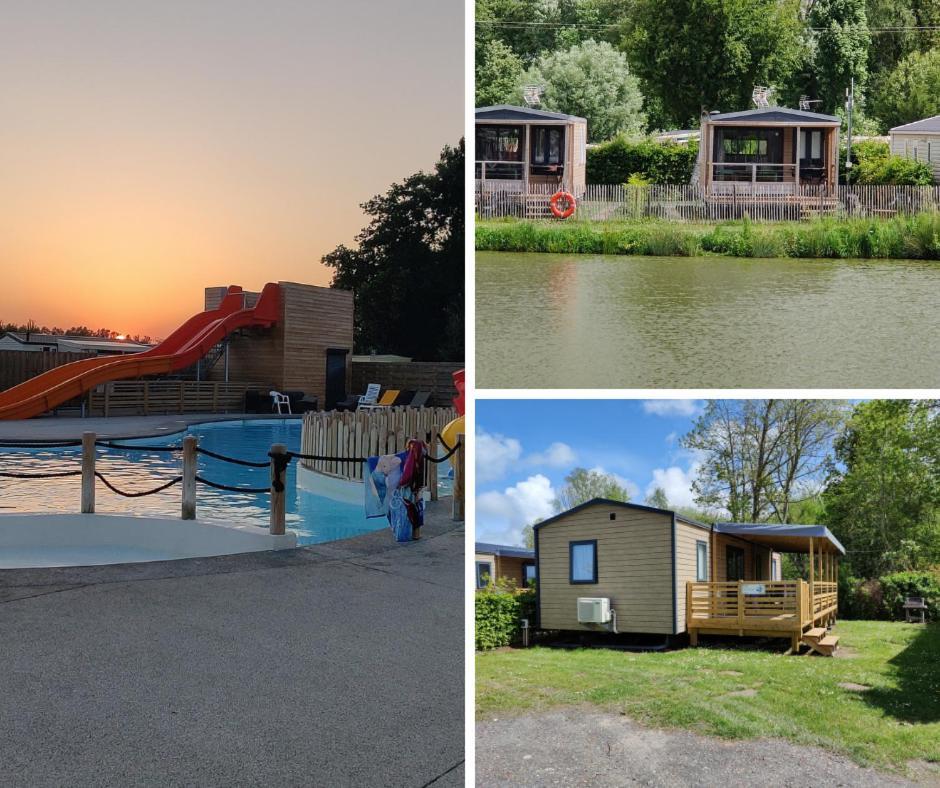 Camping La Garenne De Moncourt Рю Екстер'єр фото